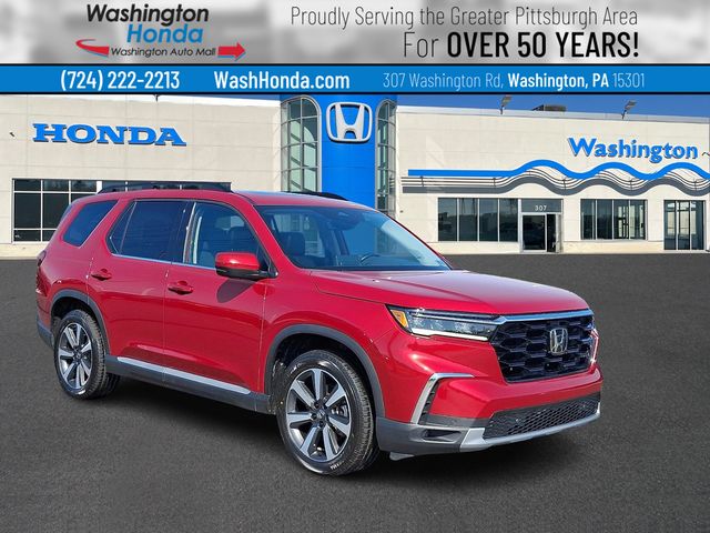 Radiant Red Metallic II 2023 Honda Pilot Touring AWD SUV / Crossover All-Wheel Drive Automatic