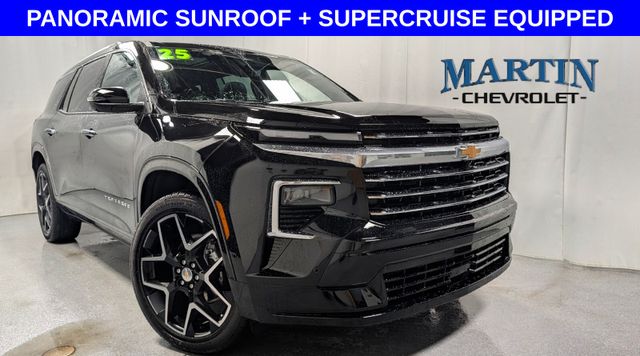 Mosaic Black Metallic 2025 Chevrolet Traverse SUV / Crossover Four-Wheel Drive 8-Speed Automatic
