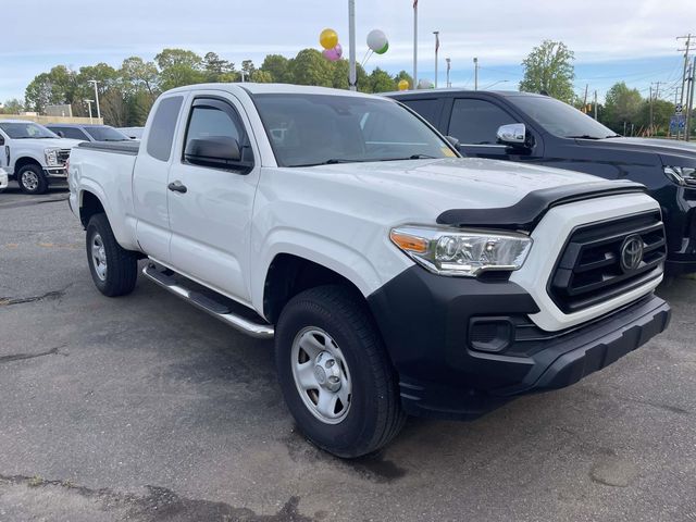 Super White 2020 Toyota Tacoma SR I4 Access Cab RWD Pickup Truck 4X2 6-Speed Automatic