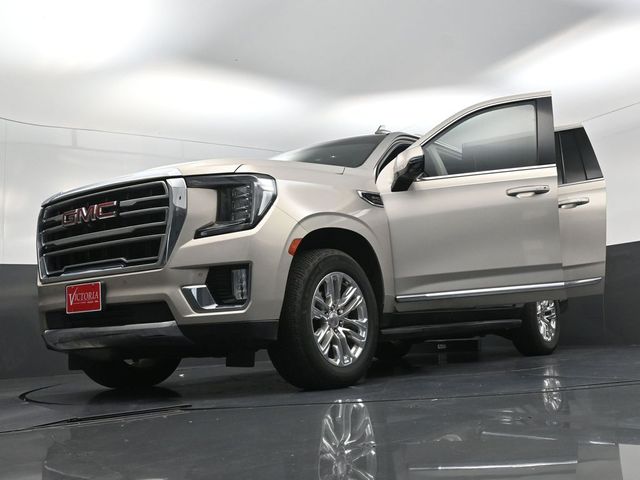 2021 GMC Yukon XL SLT Beige at Bayway Cadillac of The Woodlands