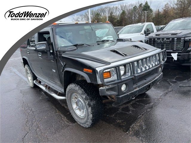 Black 2005 Hummer H2 Base SUV / Crossover Four-Wheel Drive 4-Speed Automatic Overdrive