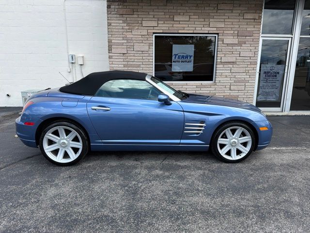Aero Blue Pearl 2005 Chrysler Crossfire Convertible Rear-Wheel Drive 5-Speed Automatic