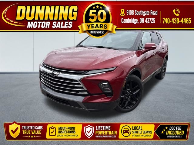 Radiant Red Tintcoat 2023 Chevrolet Blazer Premier AWD SUV / Crossover All-Wheel Drive 9-Speed Automatic Overdrive