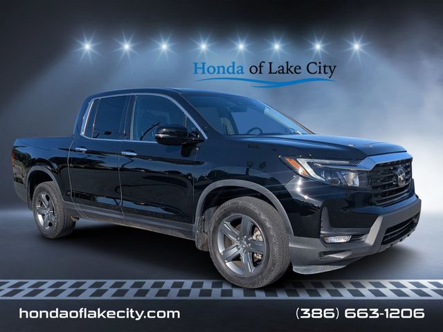 Crystal Black Pearl 2023 Honda Ridgeline RTL-E AWD Pickup Truck All-Wheel Drive 9-Speed Automatic