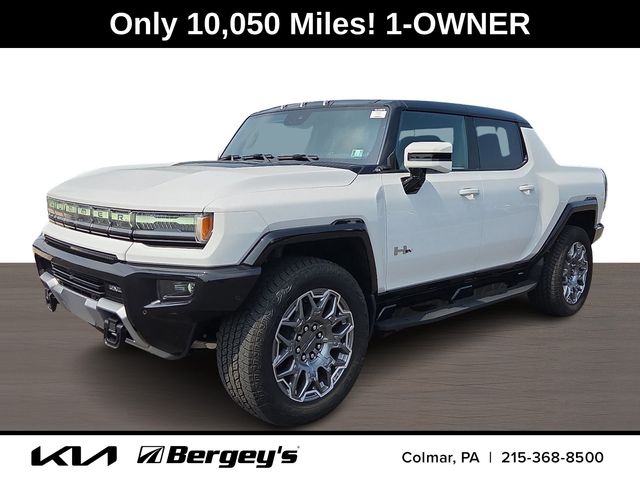 Interstellar White 2025 GMC Hummer EV Pickup Pickup Truck All-Wheel Drive 1-Speed Automatic