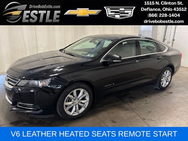 Mosaic Black Metallic 2018 Chevrolet Impala Sedan Front-Wheel Drive 6-Speed Automatic Overdrive