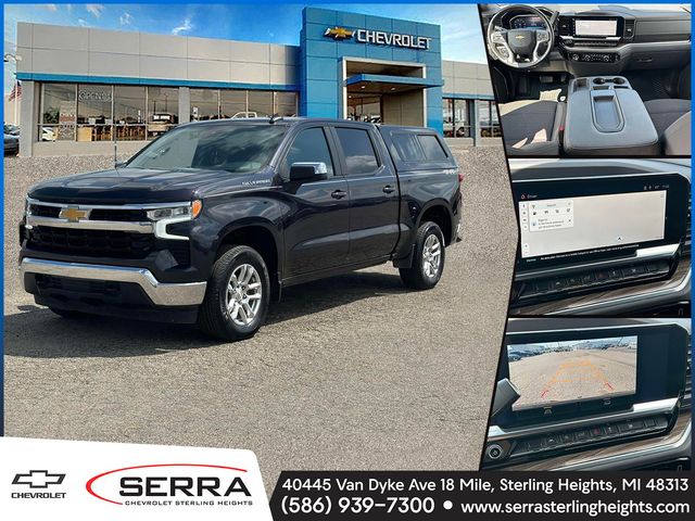Ash 2022 Chevrolet Silverado 1500 LT Crew Cab 4WD Pickup Truck Four-Wheel Drive 8-Speed Automatic