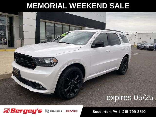 Vice White 2018 Dodge Durango GT AWD SUV / Crossover All-Wheel Drive 8-Speed Automatic