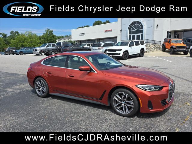 Sunset Orange Metallic 2023 BMW 4 Series Coupe Rear-Wheel Drive 8-Speed Automatic
