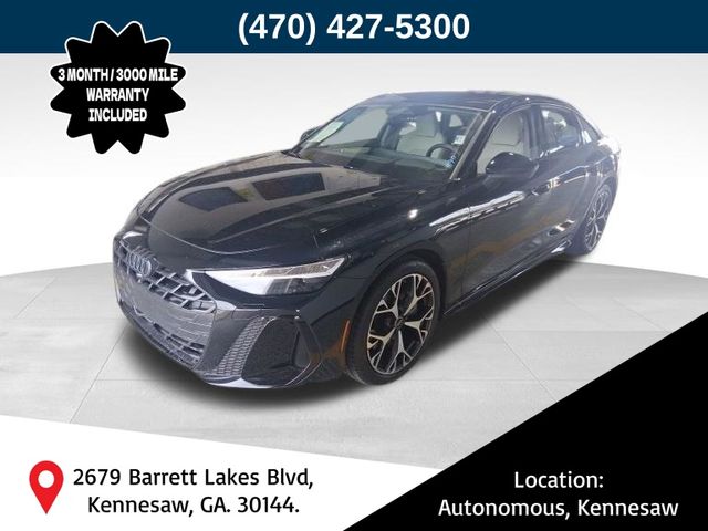 Black 2026 Audi A6 quattro Premium Plus 55 TFSI Sedan All-Wheel Drive 7-Speed Automatic