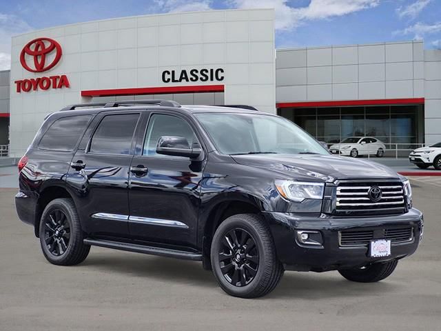 Midnight Black Metallic 2021 Toyota Sequoia SUV / Crossover Four-Wheel Drive 6-Speed Automatic