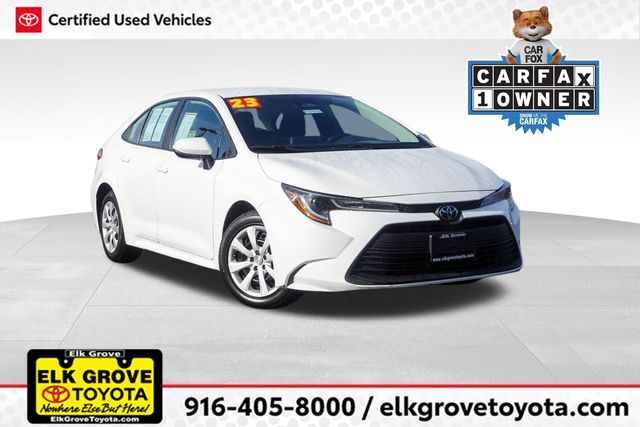 used 2023 Toyota Corolla car, priced at $21,000