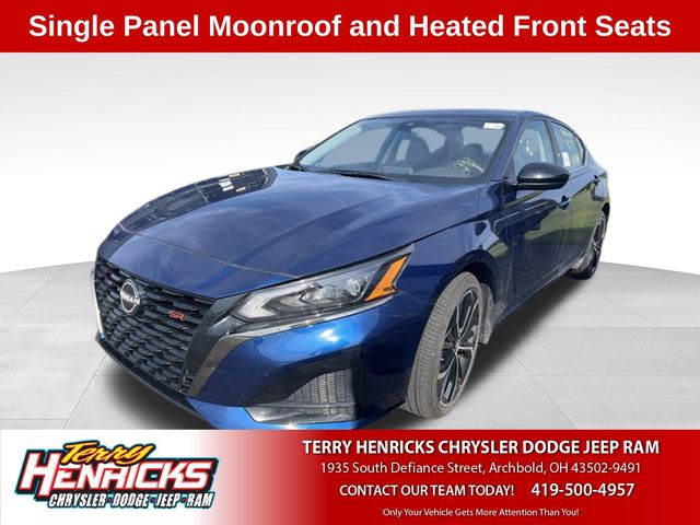 Deep Blue Pearl 2024 Nissan Altima Sedan All-Wheel Drive Continuously Variable Transmission