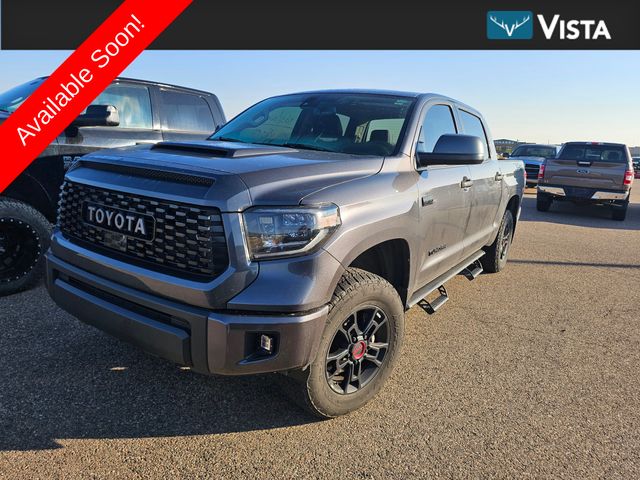 Magnetic Gray Metallic 2021 Toyota Tundra Pickup Truck Four-Wheel Drive 6-Speed Automatic
