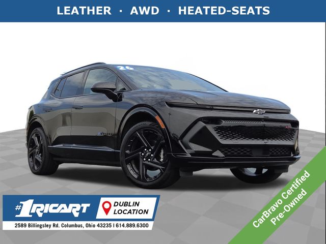 Black 2026 Chevrolet Equinox EV SUV / Crossover All-Wheel Drive 1-Speed Automatic