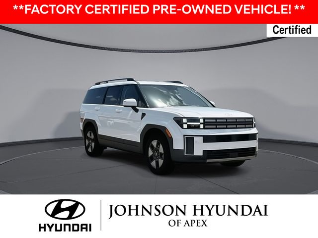 Serenity White 2025 Hyundai Santa Fe Hybrid SUV / Crossover Front-Wheel Drive 6-Speed Automatic