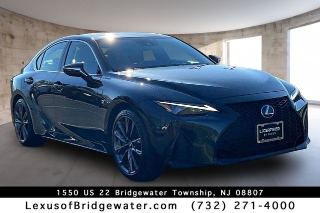 Black (Caviar) 2024 Lexus IS 350 F Sport AWD Sedan All-Wheel Drive 6-Speed Automatic