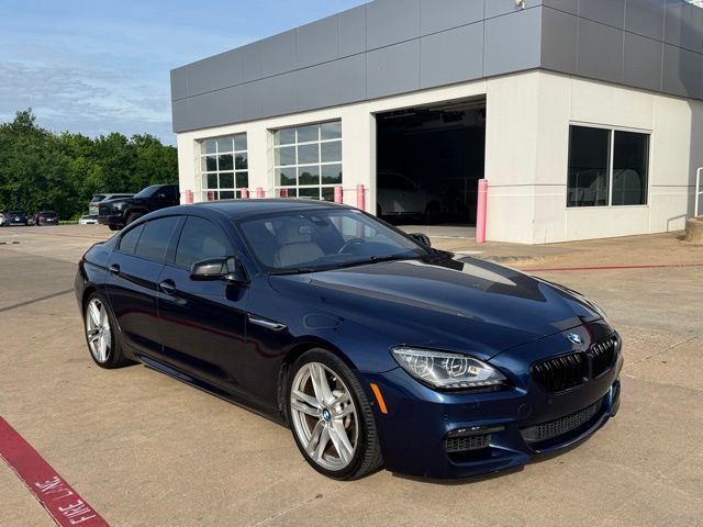 Deep Sea Blue Metallic 2015 BMW 6 Series 640i Gran Coupe RWD Sedan Rear-Wheel Drive 8-Speed Automatic