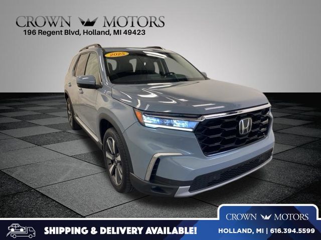 Sonic Gray Pearl 2025 Honda Pilot Touring AWD SUV / Crossover All-Wheel Drive Automatic