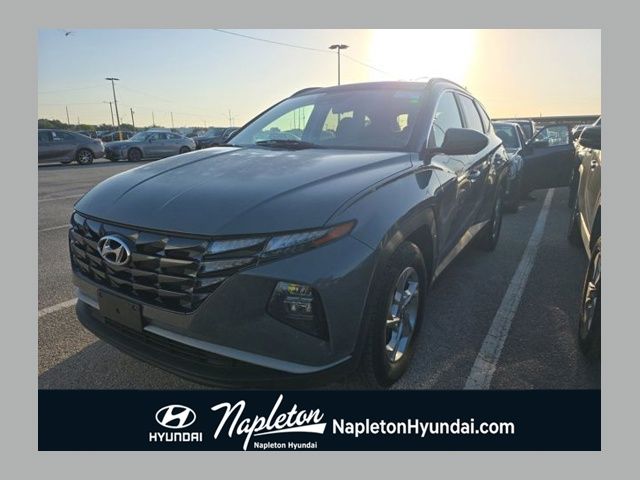 Hampton Gray 2024 Hyundai Tucson SUV / Crossover Front-Wheel Drive 8-Speed Automatic