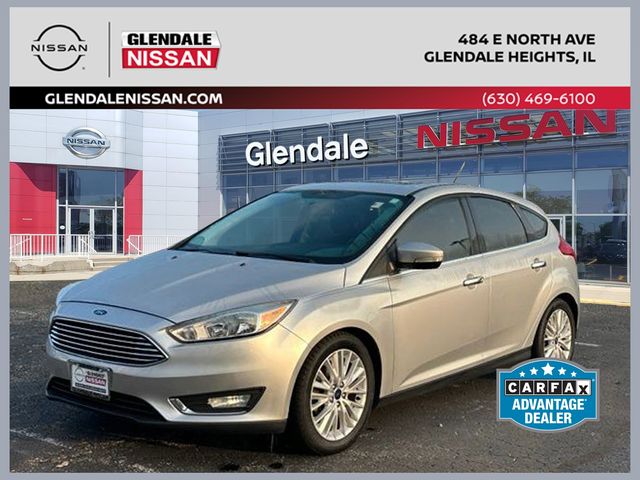 Ingot Silver 2018 Ford Focus Hatchback Front-Wheel Drive 6-Speed Automatic