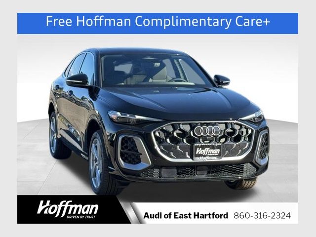 Mythos Black Metallic 2025 Audi Q5 Sportback quattro Premium Plus S Line 45 TFSI Sedan All-Wheel Drive 7-Speed Automatic