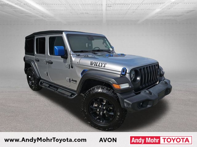 Billet Silver Metallic Clearcoat 2020 Jeep Wrangler SUV / Crossover Four-Wheel Drive 8-Speed Automatic