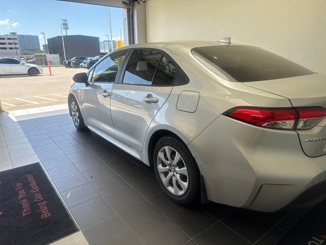 2024 Toyota Corolla LE Silver at Don McGill Toyota
