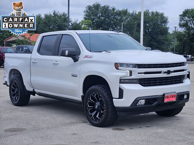 White (Iridescent Pearl Tricoat) 2021 Chevrolet Silverado 1500 RST Crew Cab 4WD Pickup Truck Four-Wheel Drive Automatic