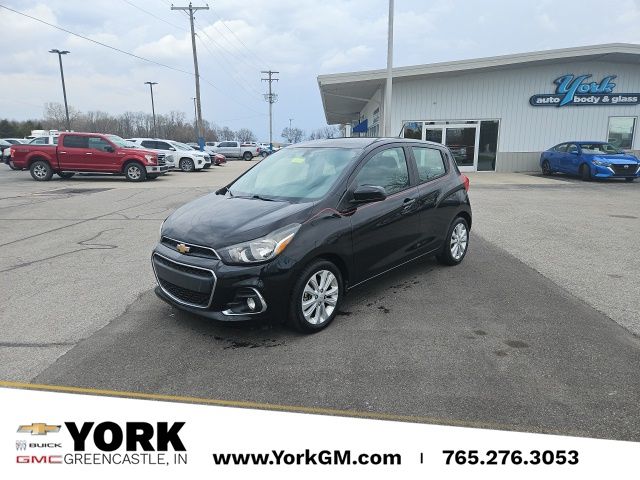 Mosaic Black Metallic 2018 Chevrolet Spark 1LT FWD Hatchback Front-Wheel Drive Continuously Variable Transmission