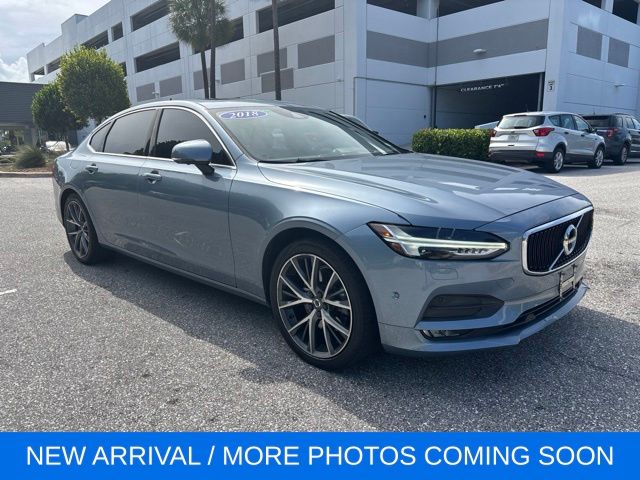 Mussel Blue Metallic 2018 Volvo S90 Sedan Front-Wheel Drive Automatic