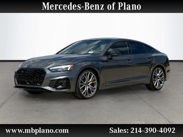 Daytona Gray Pearl 2025 Audi A5 Sportback Sedan All-Wheel Drive 7-Speed Automatic