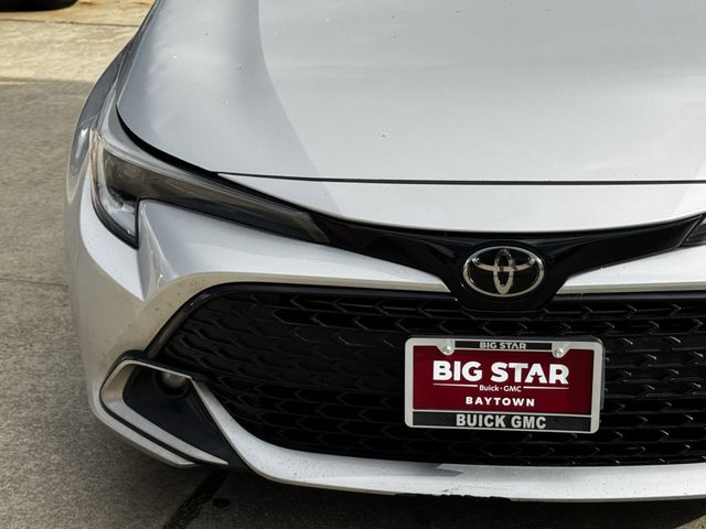 2024 Toyota Corolla Hatchback XSE Silver at North Houston Mitsubishi