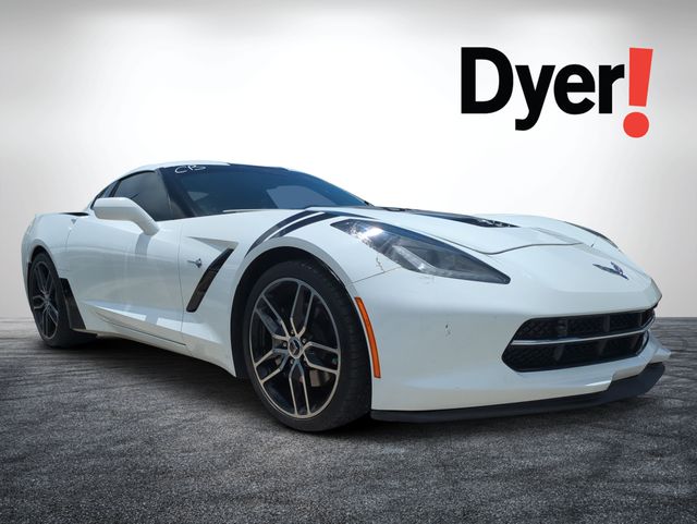 Arctic White 2019 Chevrolet Corvette Coupe Rear-Wheel Drive 8-Speed Automatic