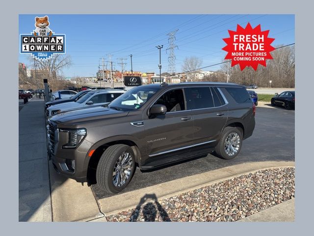 Smokey Quartz Metallic 2021 GMC Yukon SLT 4WD SUV / Crossover Four-Wheel Drive
