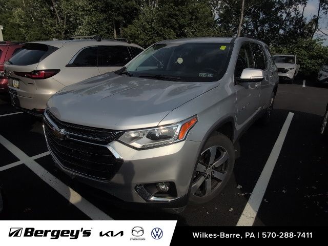 Silver Ice Metallic 2019 Chevrolet Traverse SUV / Crossover Four-Wheel Drive 9-Speed Automatic