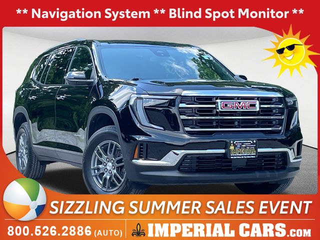 Black (Ebony Twilight Metallic) 2025 GMC Acadia SUV / Crossover Four-Wheel Drive 8-Speed Automatic