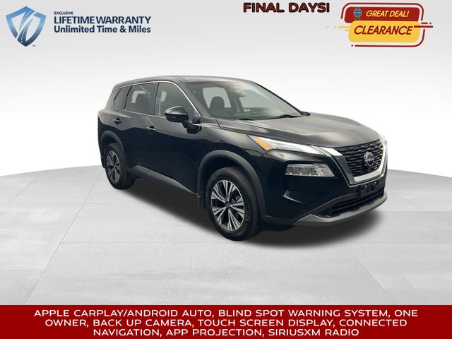 2023 Super Black Nissan Rogue SV SUV