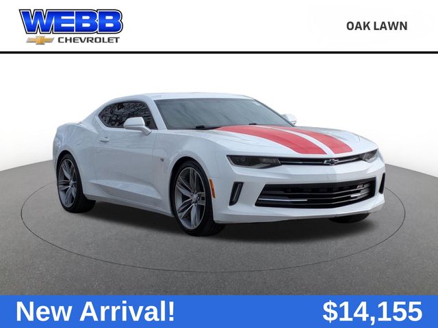 Summit White 2017 Chevrolet Camaro 1LT Coupe RWD Coupe Rear-Wheel Drive 8-Speed Automatic