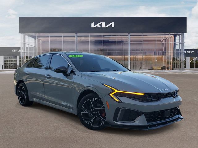 Gray 2025 Kia K5 Sedan Front-Wheel Drive 8-Speed Automatic