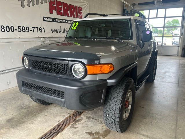 Silver 2012 Toyota FJ Cruiser 4WD SUV / Crossover Four-Wheel Drive 5-Speed Automatic