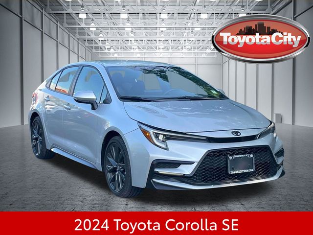 Classic Silver Metallic 2024 Toyota Corolla Sedan Front-Wheel Drive Continuously Variable Transmission