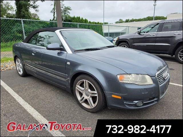 Gray 2008 Audi A4 Convertible All-Wheel Drive 6-Speed Automatic