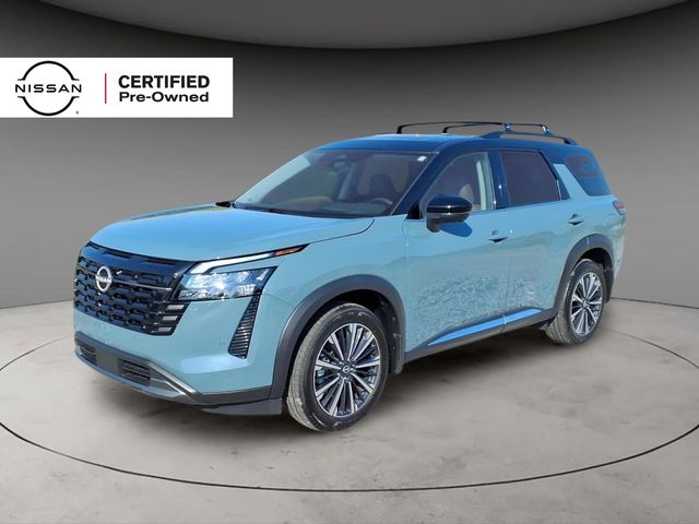 Baltic Teal/Super Black 2026 Nissan Pathfinder SUV / Crossover All-Wheel Drive 9-Speed Automatic