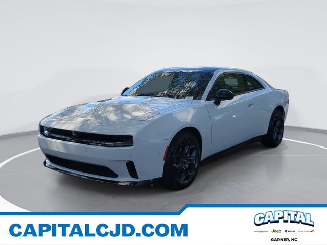 Bright White Clearcoat 2025 Dodge Charger Daytona Coupe All-Wheel Drive 1-Speed Automatic