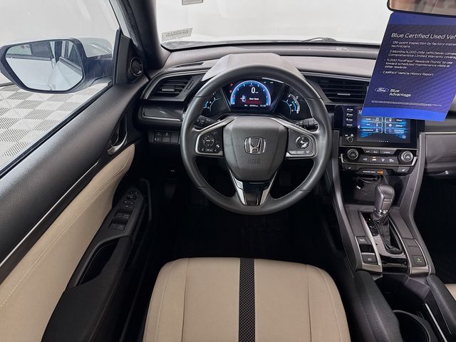 2020 White Honda Civic Hatchback EX FWD Hatchback