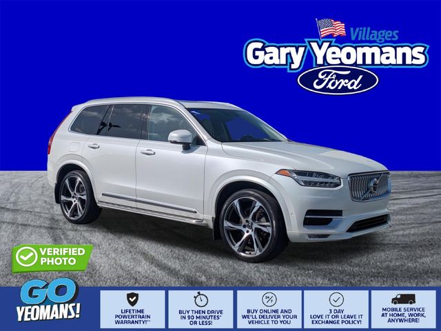 Crystal White Metallic 2022 Volvo XC90 SUV / Crossover All-Wheel Drive Automatic