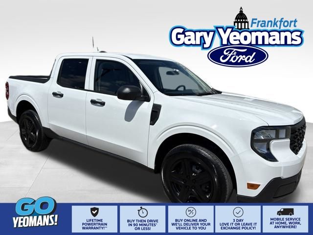Oxford White 2025 Ford Maverick Pickup Truck All-Wheel Drive 8-Speed Automatic