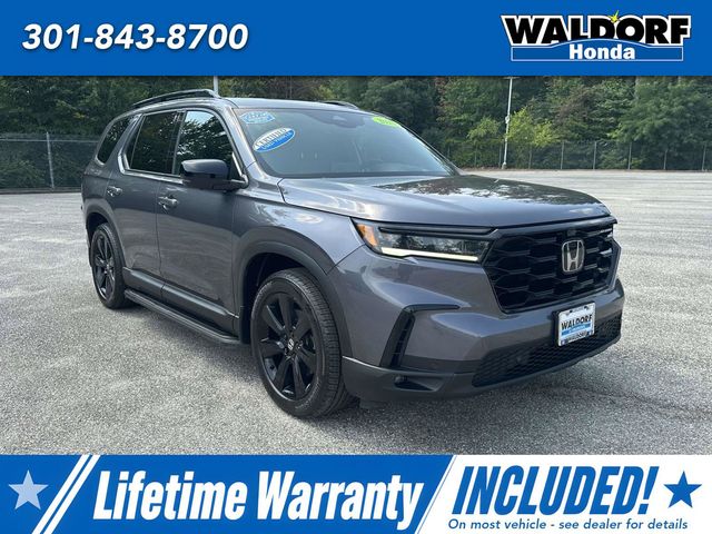 Gray (Modern Steel Metallic) 2025 Honda Pilot SUV / Crossover All-Wheel Drive Automatic