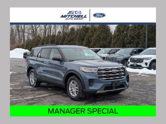 Vapor Blue Metallic 2026 Ford Explorer SUV / Crossover All-Wheel Drive Automatic